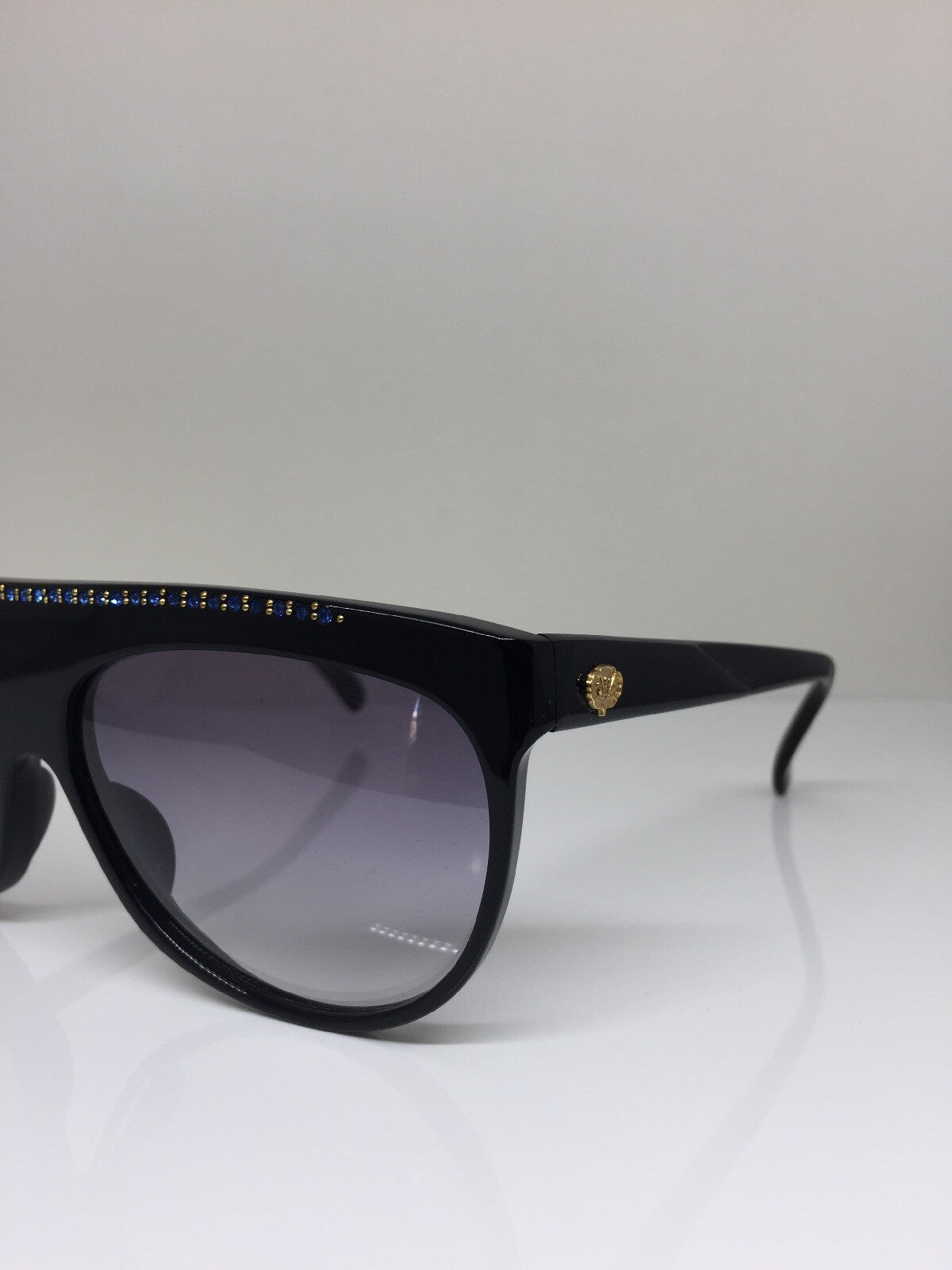 Vintage Stendhal VENEZIA 448 Black Sunglasses - Super Vision Optical