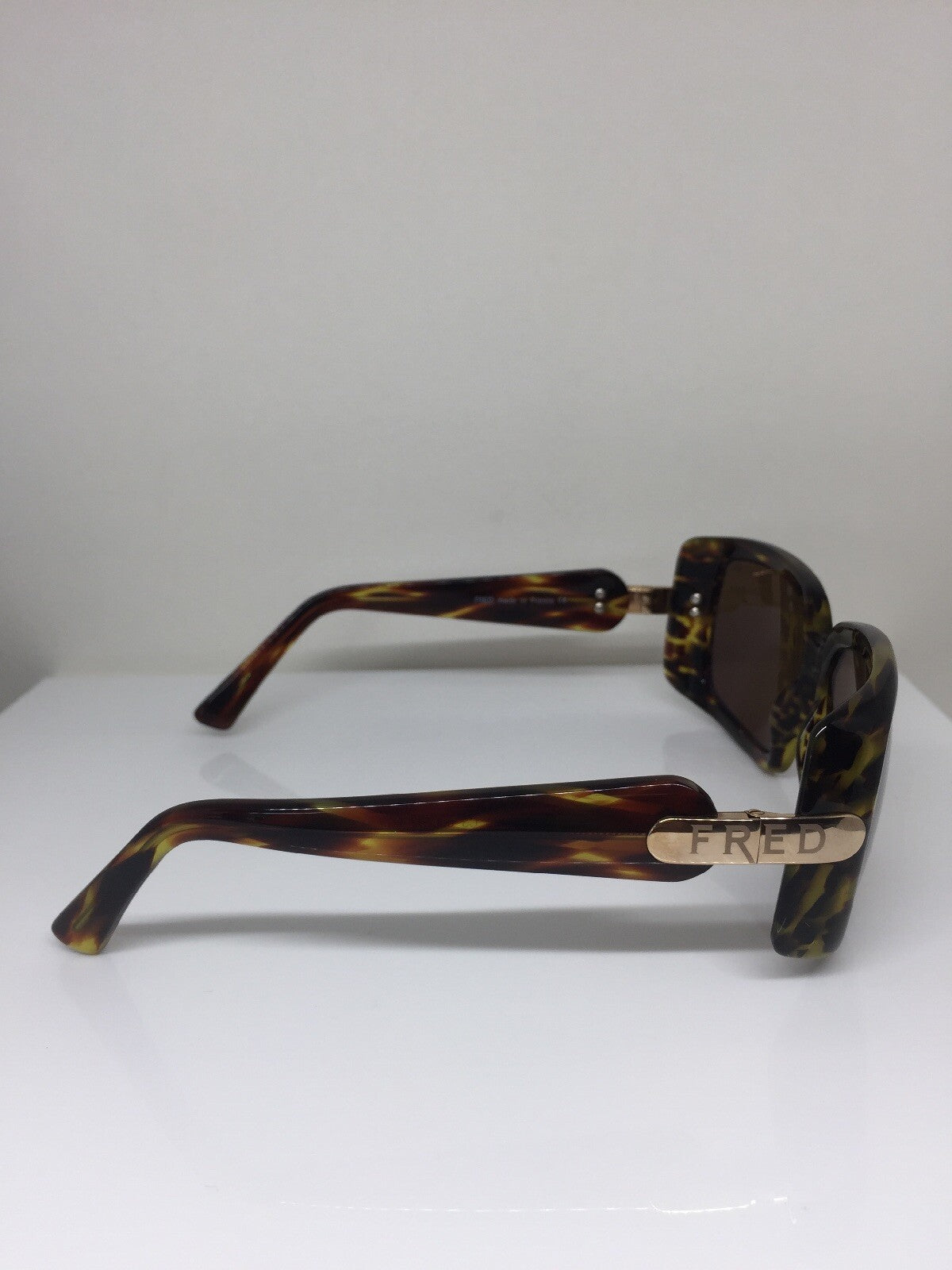 Vintage Fred Lunettes Marie Galante C3 Brown Sunglasses - Super Vision Optical