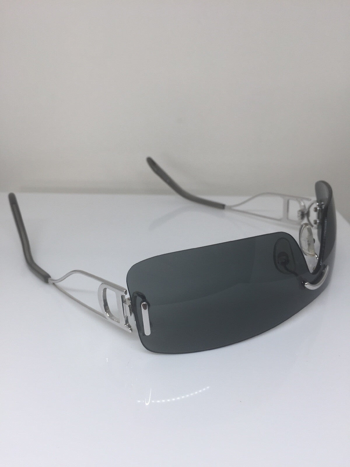 Vintage Dior CD Miss Diorella/N Silver Sunglasses - Super Vision Optical
