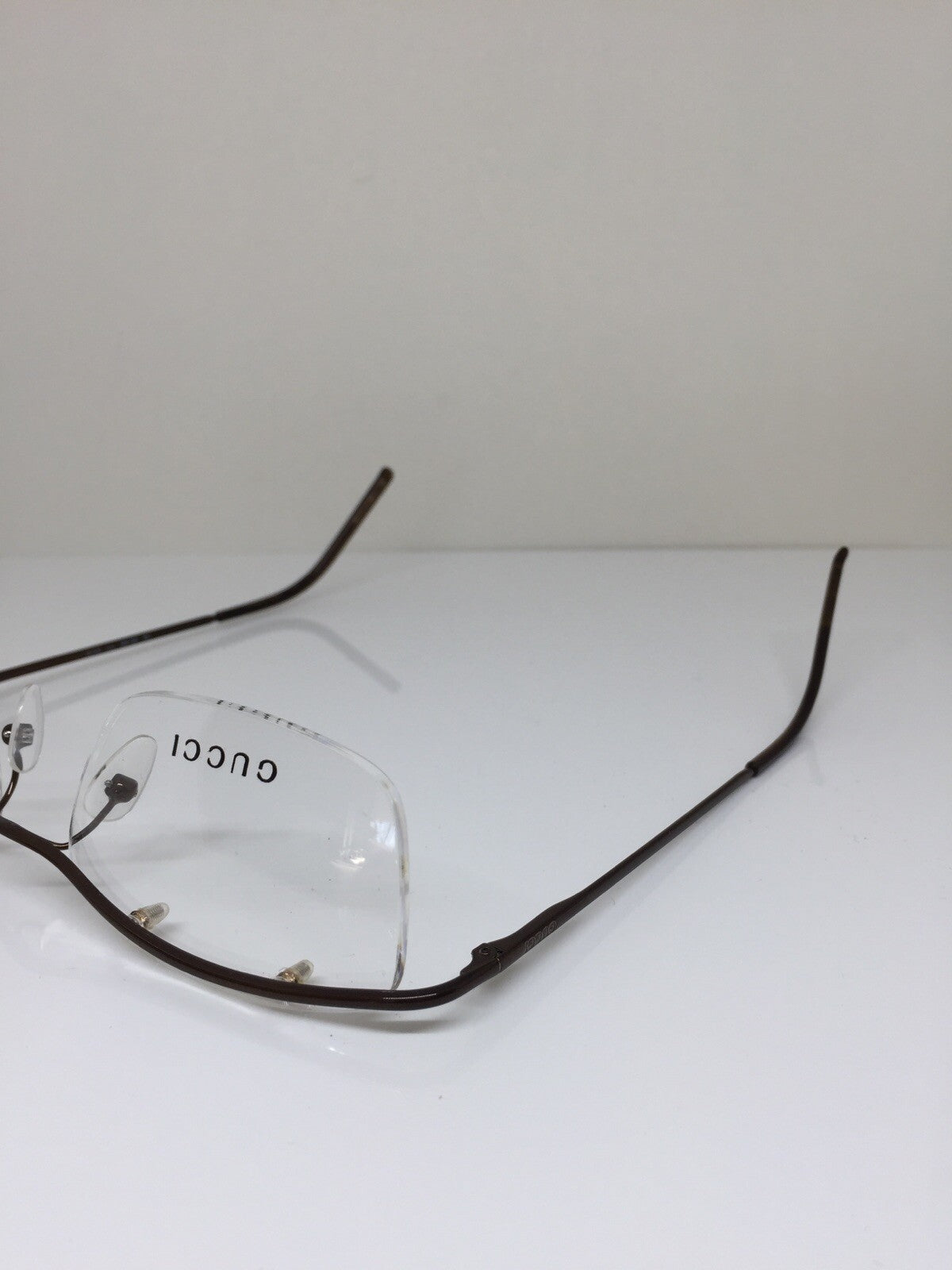 Vintage Gucci GG 1654 Brown Eyeglasses - Super Vision Optical