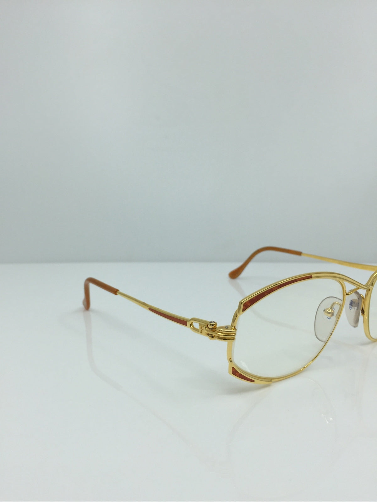 Vintage FRED Lunettes Paris Joyau Gold Eyeglasses - Super Vision Optical