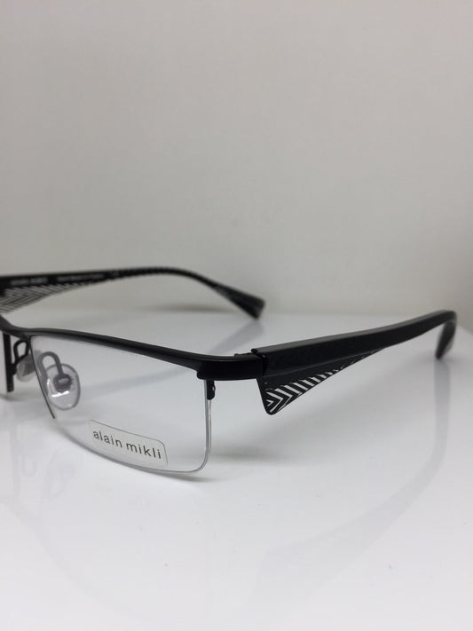 Vintage Alain Mikli AL 0747-0002 Black Sunglasses - Super Vision Optical