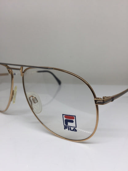 Vintage Fila FILA 6503 Gold Eyeglasses - Super Vision Optical