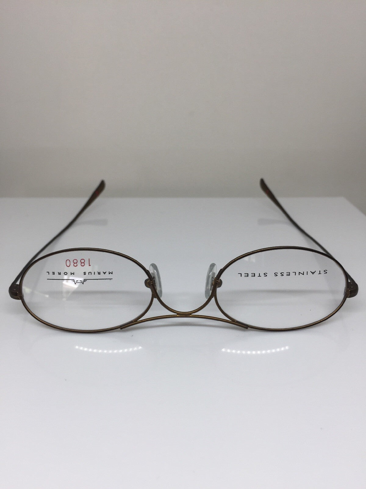 Vintage Marius Morel 1880 M. 1716M Brown Eyeglasses - Super Vision Optical