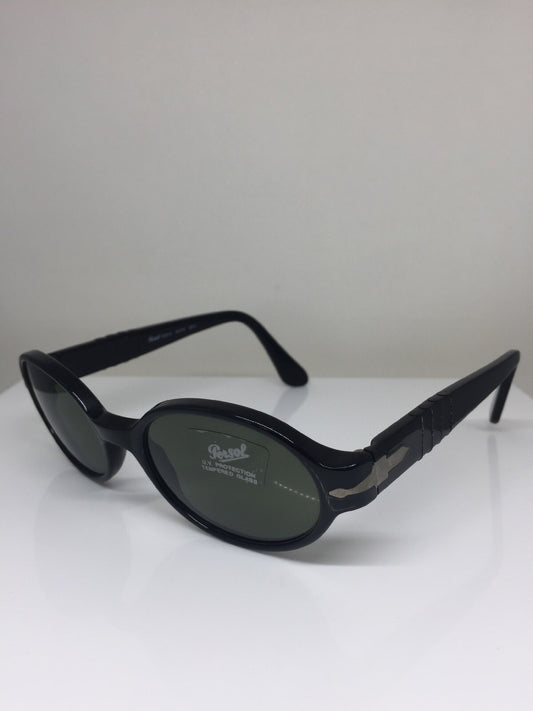 Vintage Persol PE 2526-S Black Sunglasses - Super Vision Optical