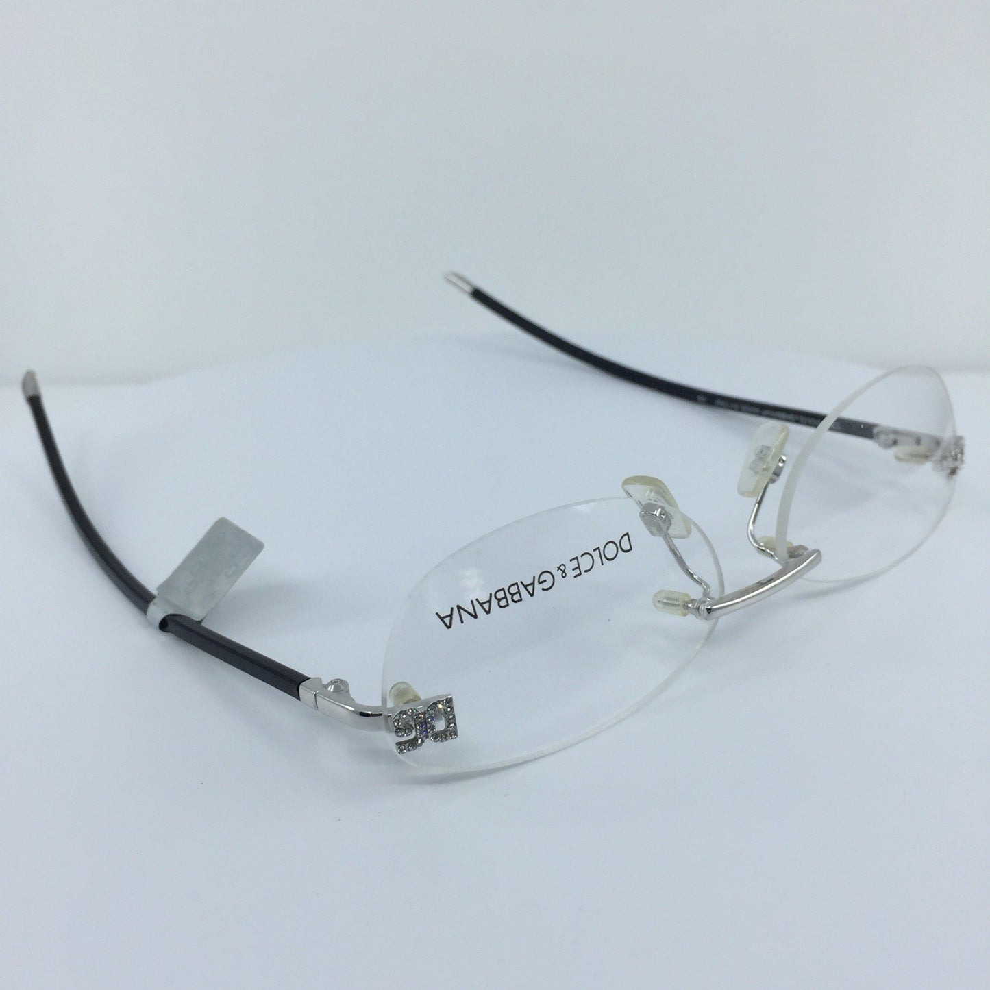 Vintage Dolce & Gabbana DG 671 Silver Eyeglasses - Super Vision Optical