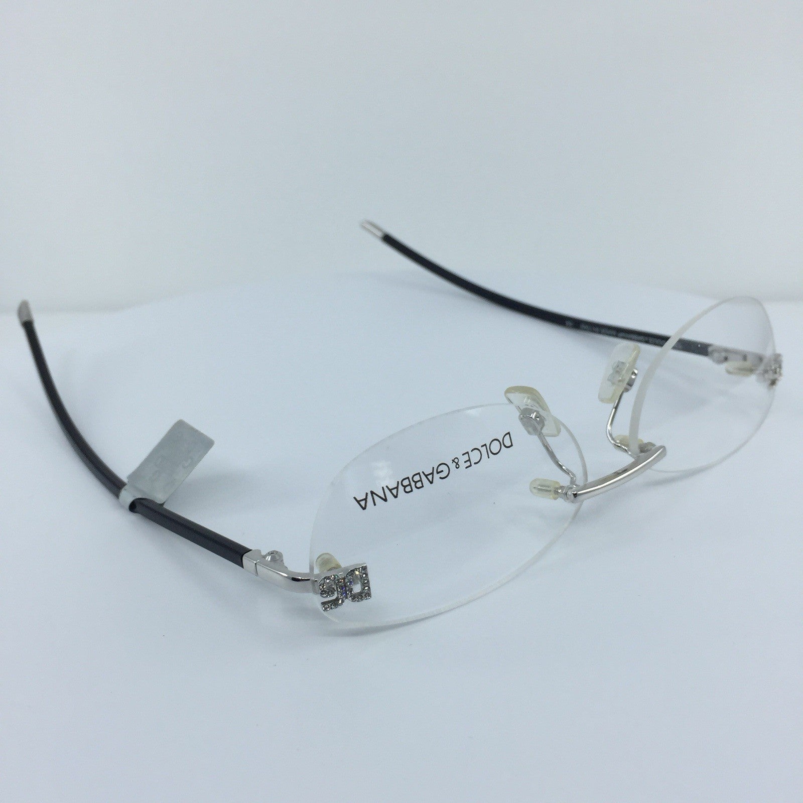 Vintage Dolce & Gabbana DG 671 Silver Eyeglasses - Super Vision Optical