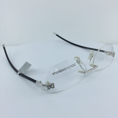 Vintage Dolce & Gabbana DG 671 Silver Eyeglasses - Super Vision Optical
