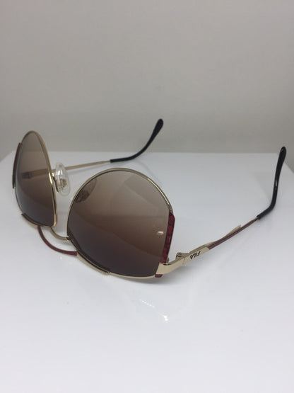 Vintage Fila Sport FILA 8805 Gold Sunglasses - Super Vision Optical