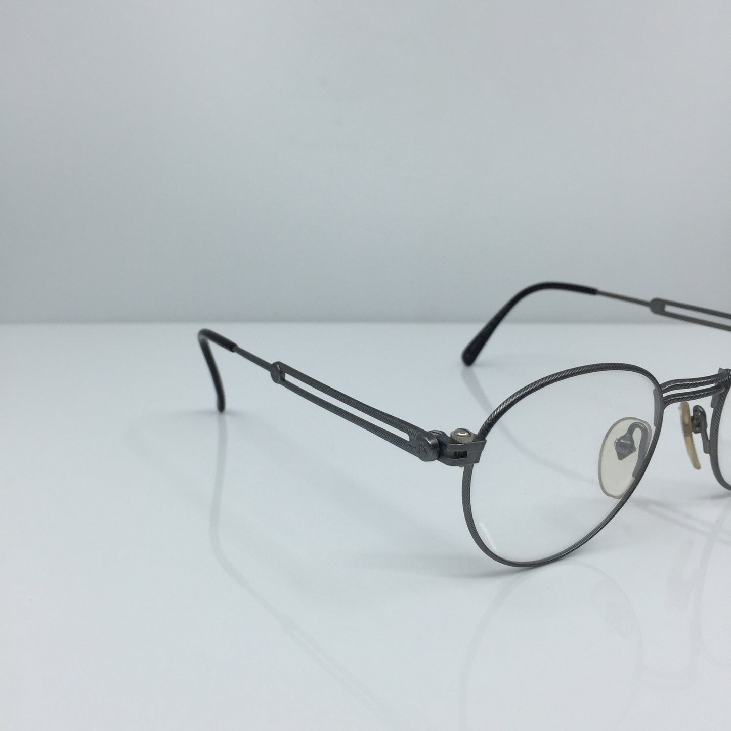 Vintage Jean Paul Gaultier JPG 55-4176 Gunmetal Sunglasses - Super Vision Optical