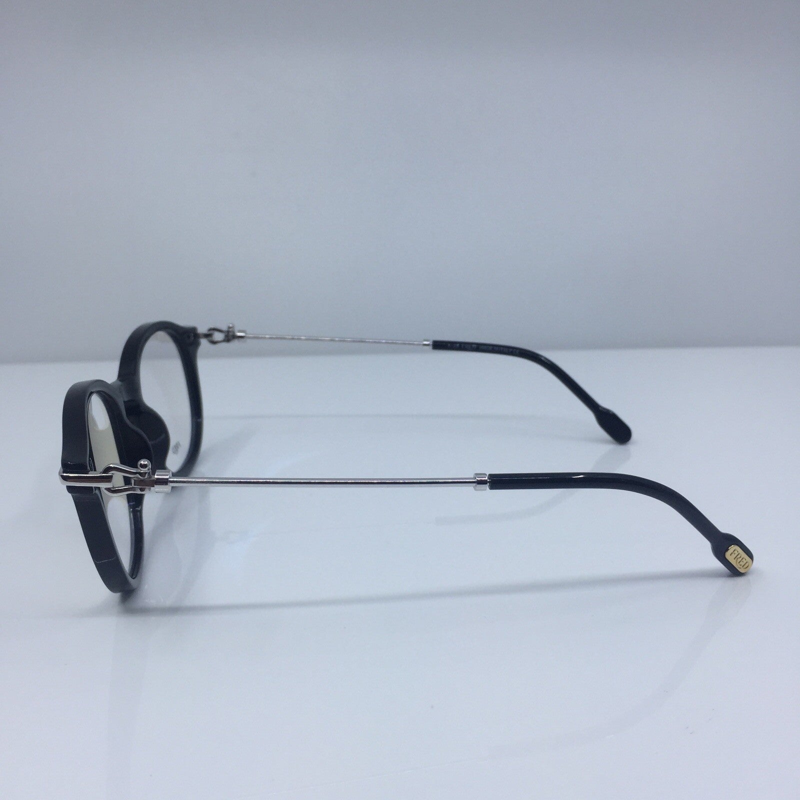 Vintage Fred Lunettes FG 50005 L Silver Eyeglasses - Super Vision Optical
