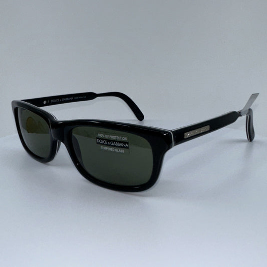 Vintage Dolce & Gabbana DG 709S Black Sunglasses - Super Vision Optical