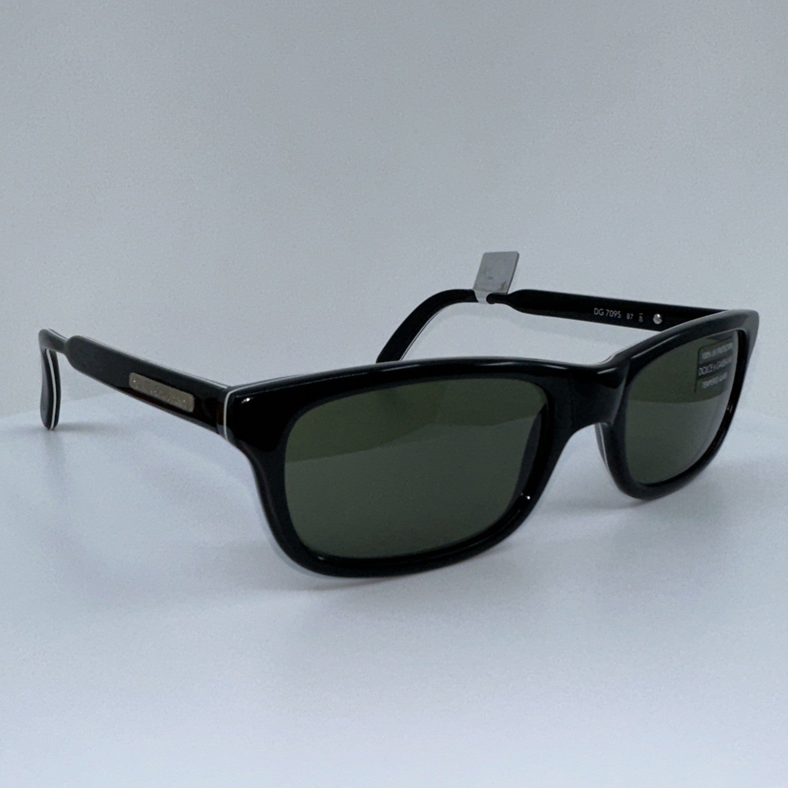 Vintage Dolce & Gabbana DG 709S Black Sunglasses - Super Vision Optical