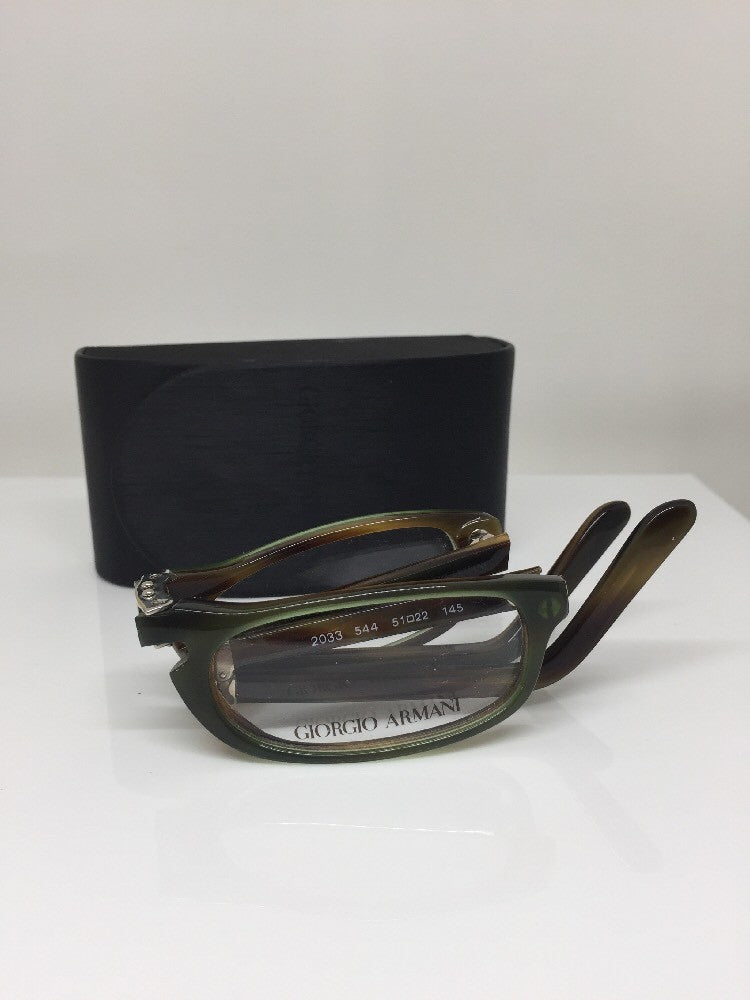 Vintage Giorgio Armani GA 2033 Green Sunglasses - Super Vision Optical