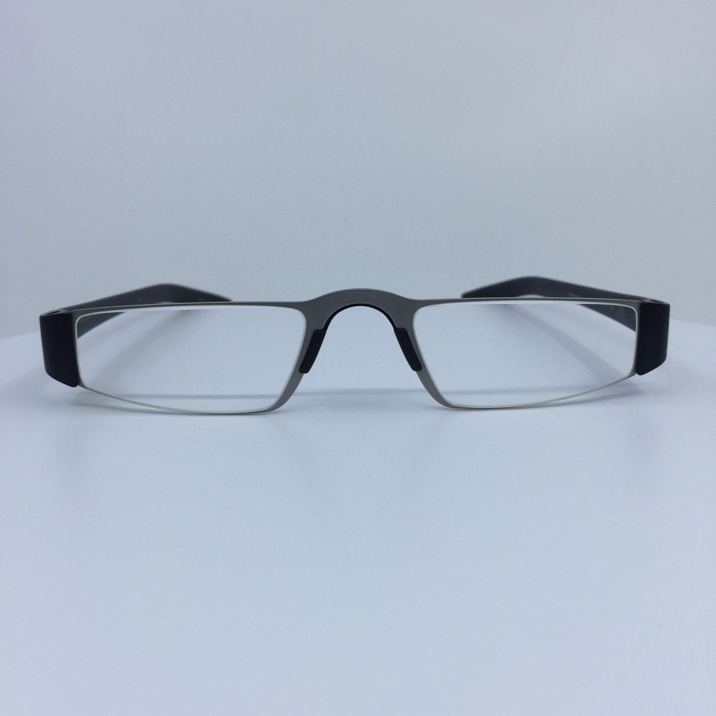 Vintage Porsche Design P8801, P'8801, P8801 Silver Eyeglasses - Super Vision Optical