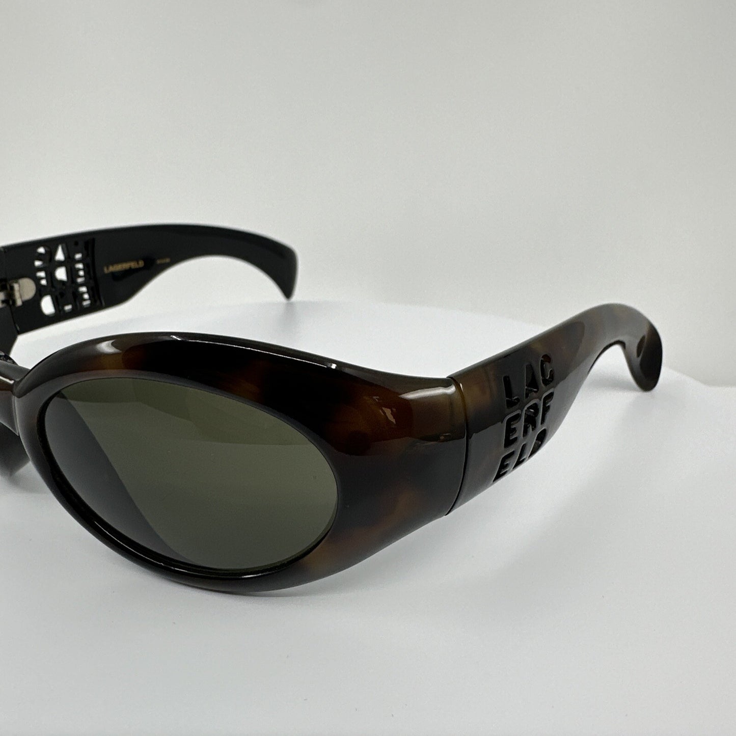 Vintage Karl Lagerfeld 4114 Tortoise Sunglasses - Super Vision Optical