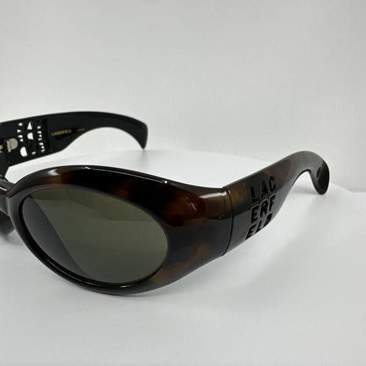 Vintage Karl Lagerfeld 4114 Tortoise Sunglasses - Super Vision Optical