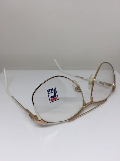 Vintage Fila FILA 6804 Gold Eyeglasses - Super Vision Optical