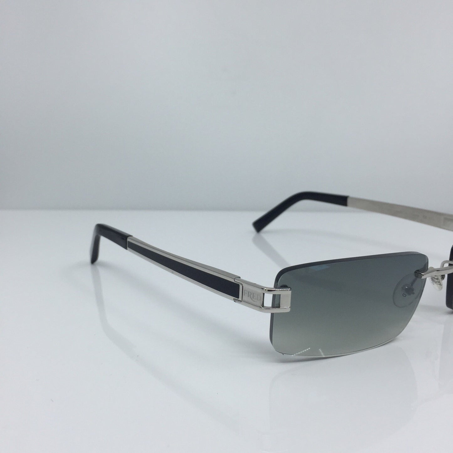 Vintage Fred Lunettes Fred Hawai F1 Sunglasses Silver Sunglasses - Super Vision Optical