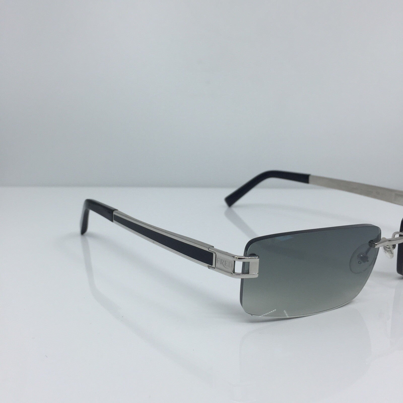 Vintage Fred Lunettes Fred Hawai F1 Sunglasses Silver Sunglasses - Super Vision Optical