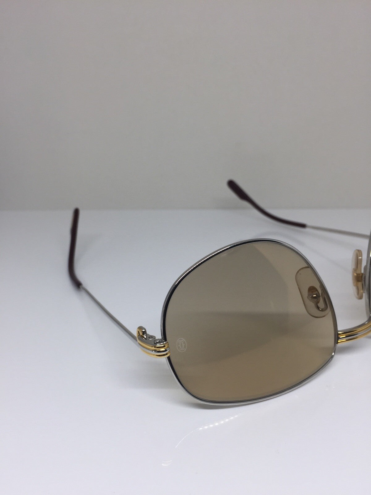 Vintage Cartier Romance Louis Cartier Gold Sunglasses - Super Vision Optical