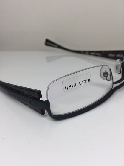 Vintage Alain Mikli A 0663-11 Black Sunglasses - Super Vision Optical