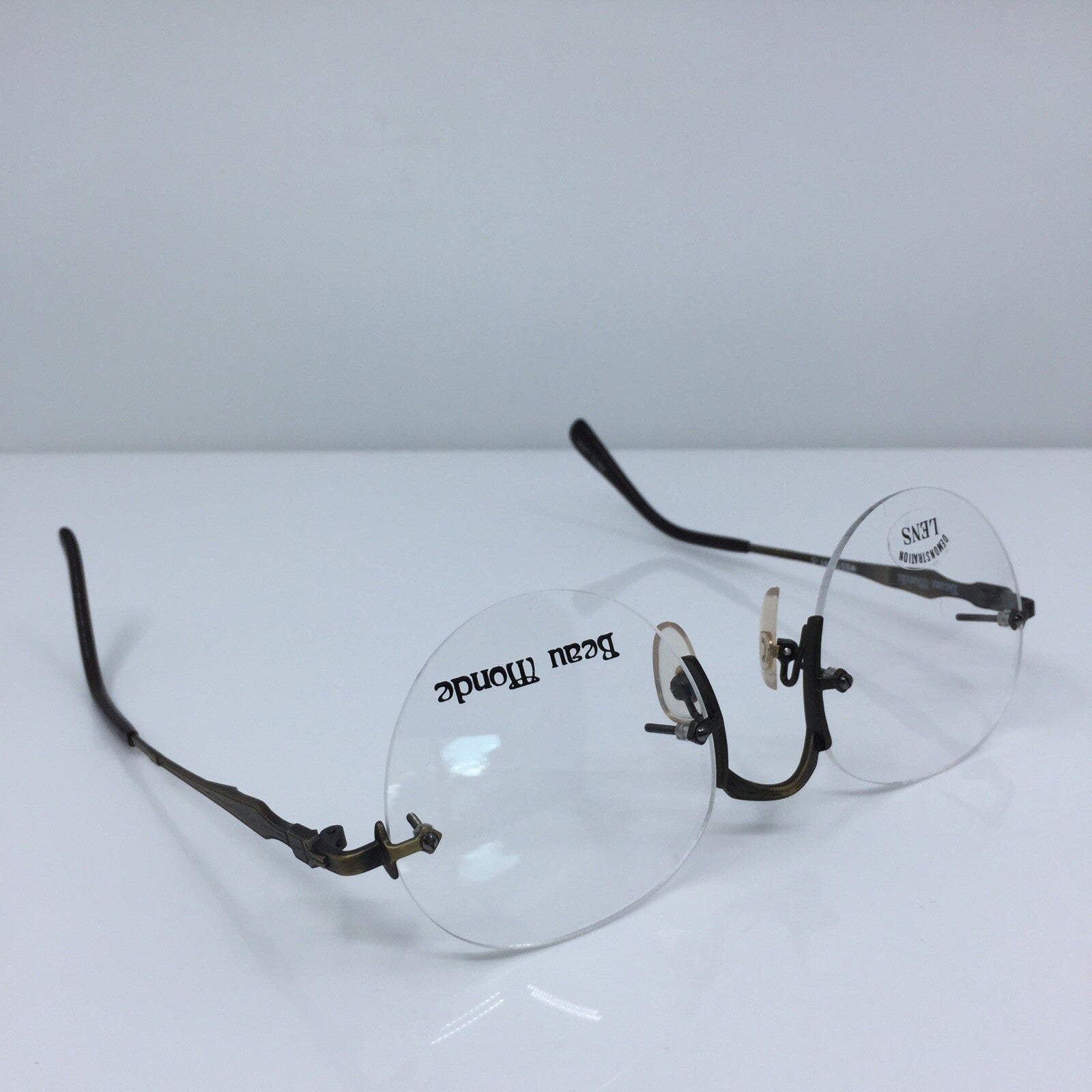 Vintage Beau Monde Collection Westbury Gold Eyeglasses - Super Vision Optical