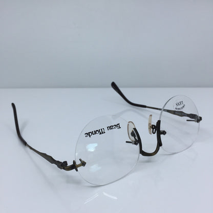 Vintage Beau Monde Collection Westbury Gold Eyeglasses - Super Vision Optical