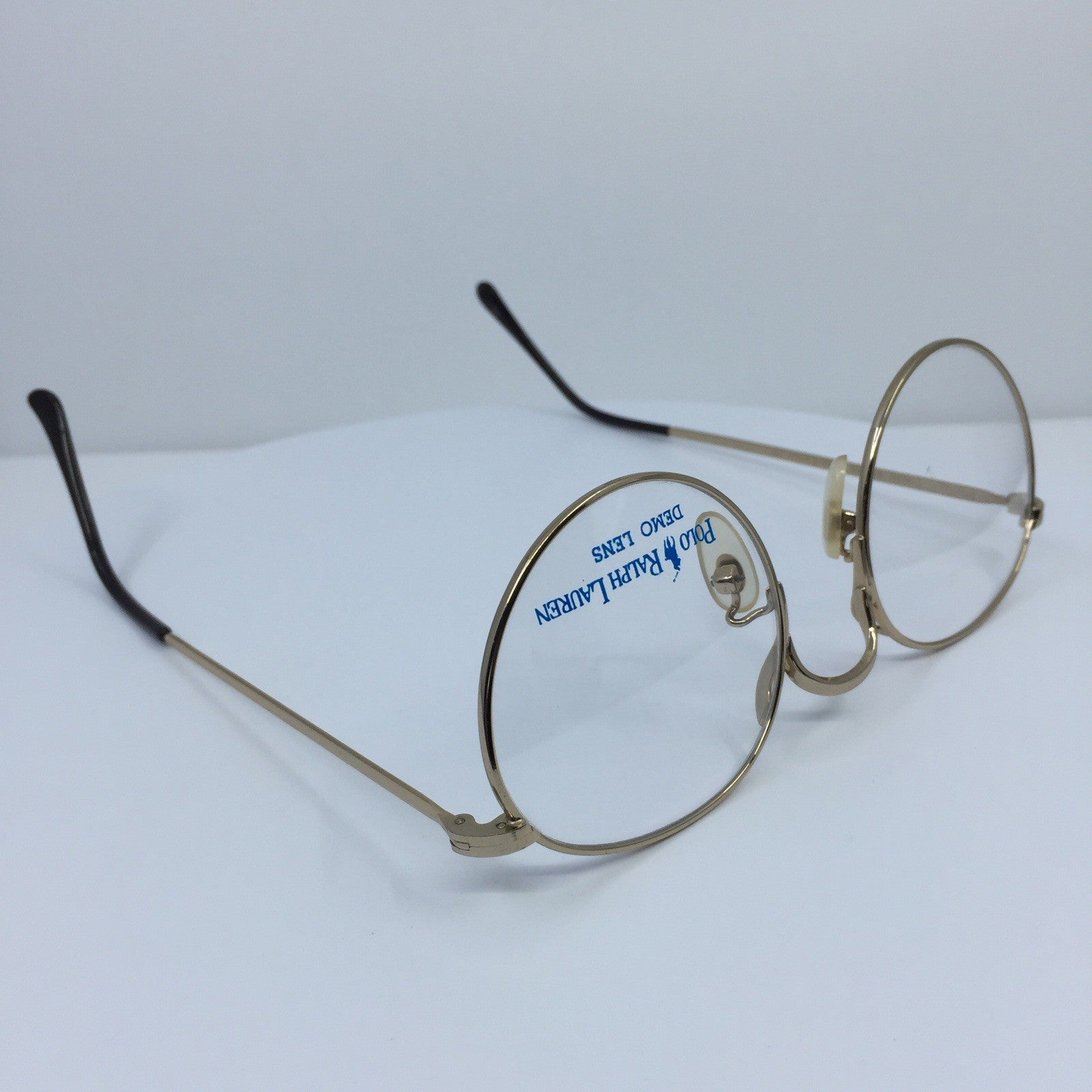 Vintage Ralph Lauren Polo Classic XXV By Ralph Lauren Gold Eyeglasses - Super Vision Optical