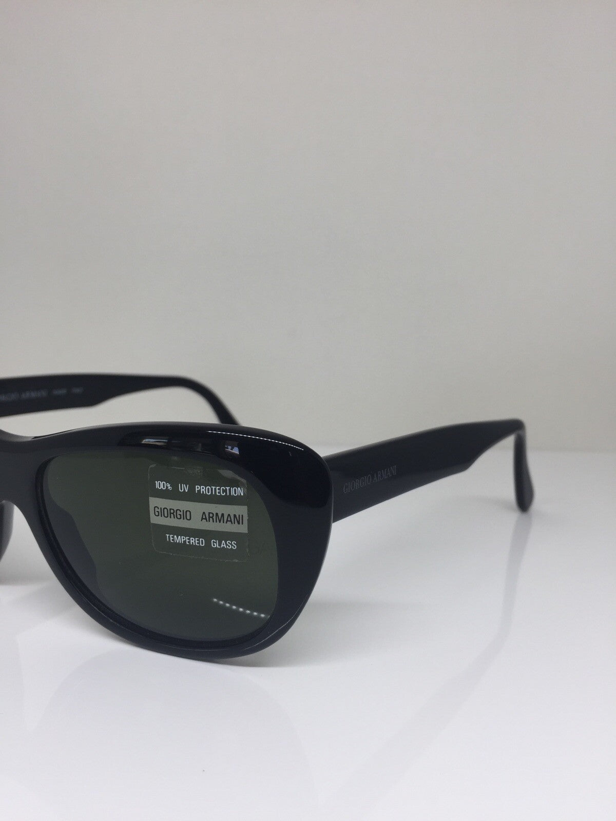 Vintage Giorgio Armani GA 840 Black Sunglasses - Super Vision Optical