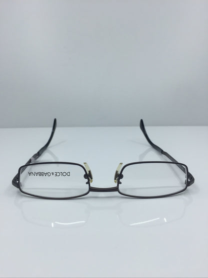 Vintage Dolce & Gabbana DG 357 Brown Eyeglasses - Super Vision Optical