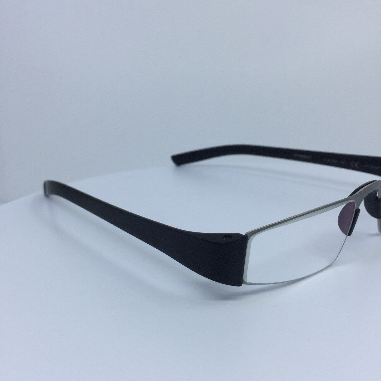 Vintage Porsche Design P8801, P'8801, P8801 Silver Eyeglasses - Super Vision Optical