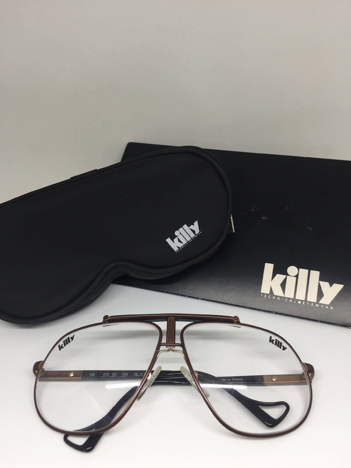Vintage Killy 470 50 045 Black Sunglasses - Super Vision Optical