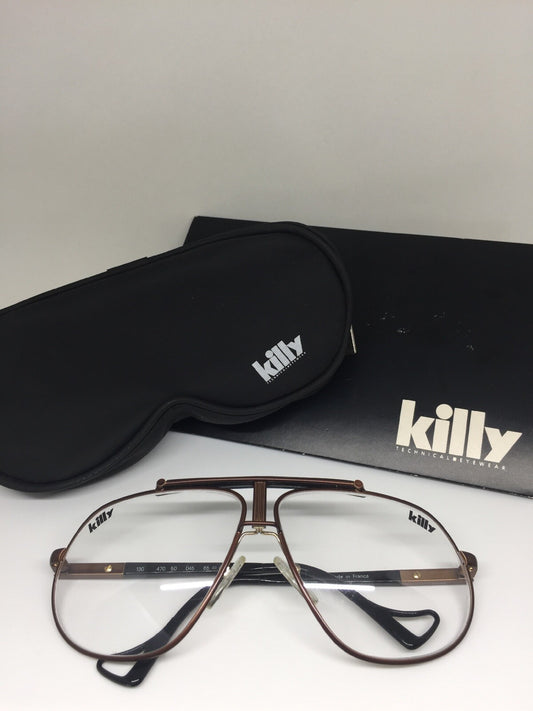 Vintage Killy 470 50 045 Black Sunglasses - Super Vision Optical