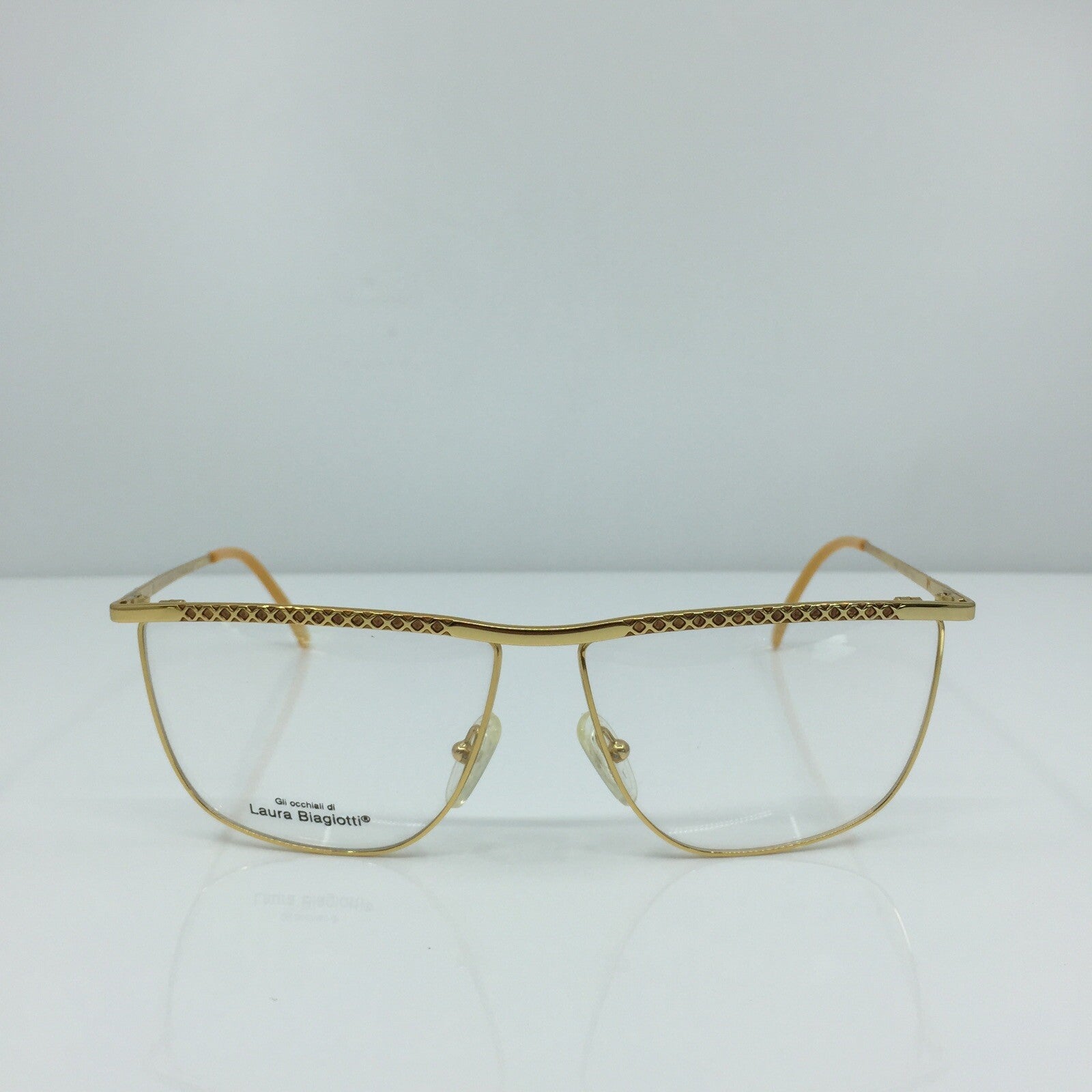 Vintage Laura Biagiotti V 180 Gold Sunglasses - Super Vision Optical