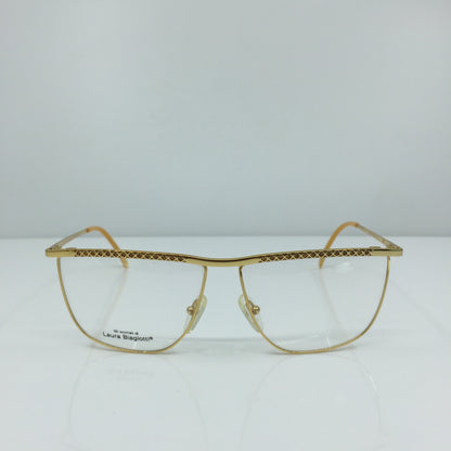 Vintage Laura Biagiotti V 180 Gold Sunglasses - Super Vision Optical