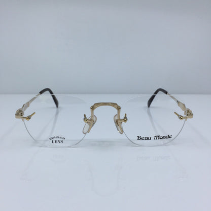 Vintage Beau Monde Collection Westbury Gold Eyeglasses - Super Vision Optical
