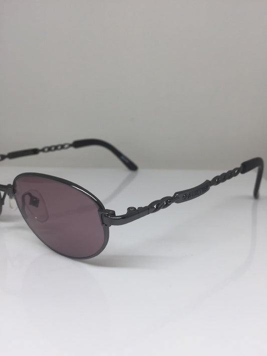 Vintage Jean Paul Gaultier JPG 56-0023 Gunmetal Sunglasses - Super Vision Optical