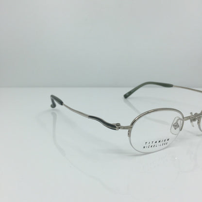 Vintage Jean Paul Gaultier JPG 55-0031 Silver Eyeglasses - Super Vision Optical