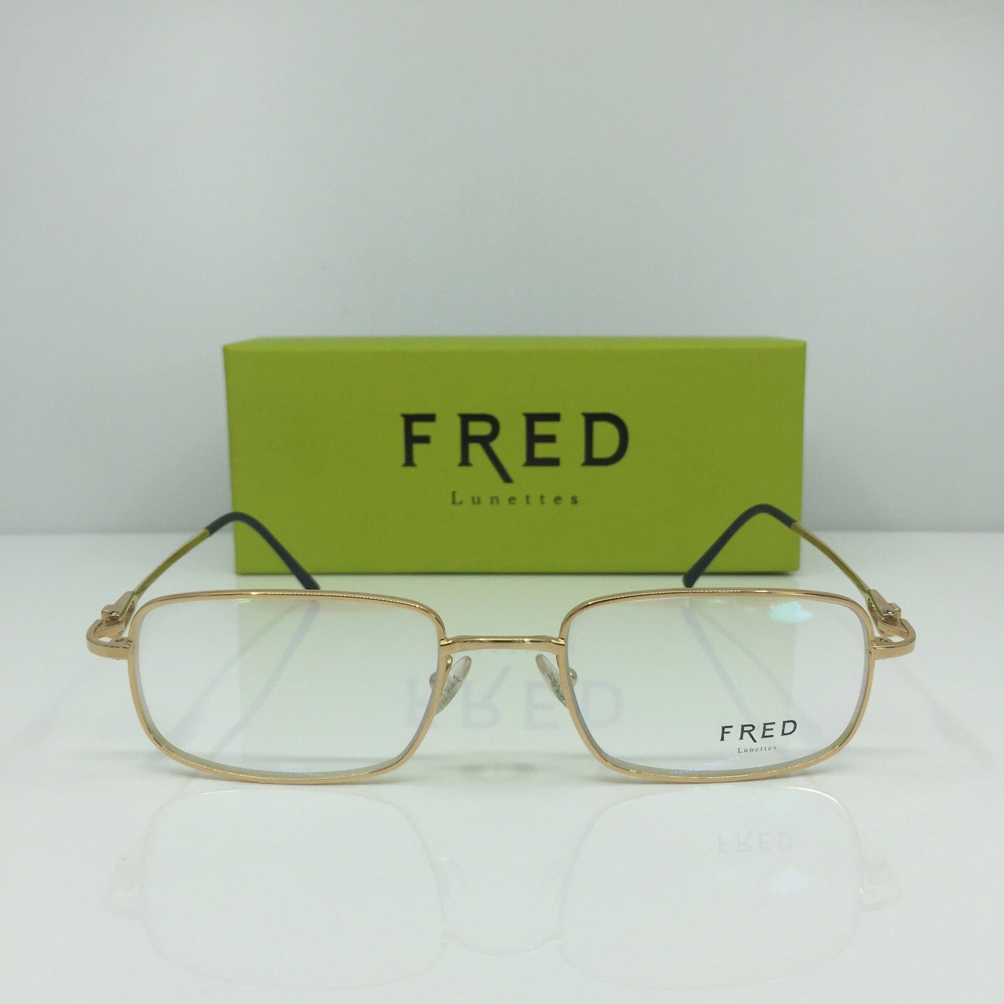 Vintage Fred Lunettes Alaska C1 Gold Eyeglasses - Super Vision Optical