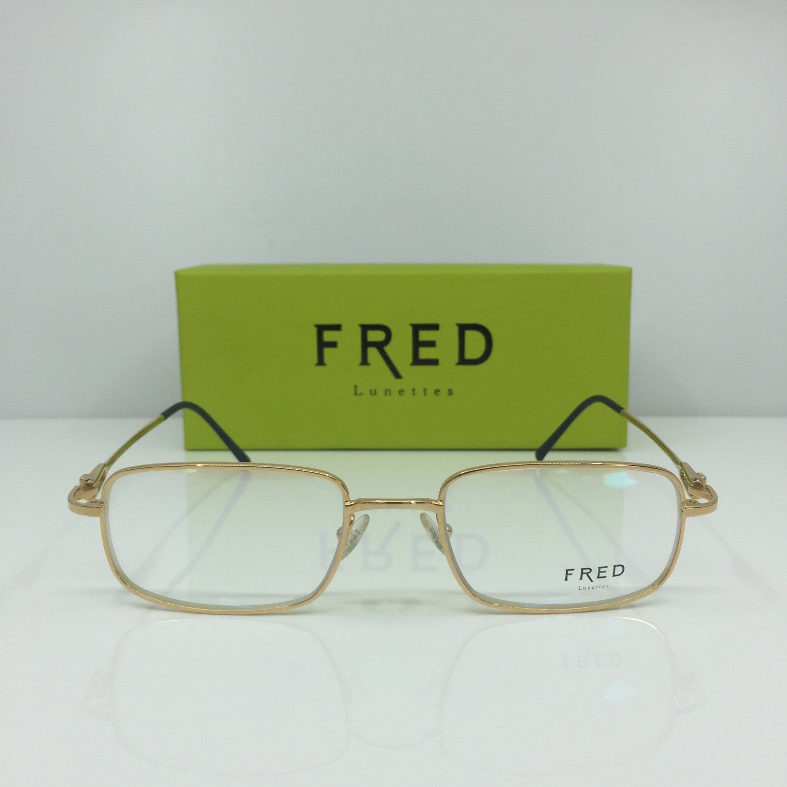 Vintage Fred Lunettes Alaska C1 Gold Eyeglasses - Super Vision Optical