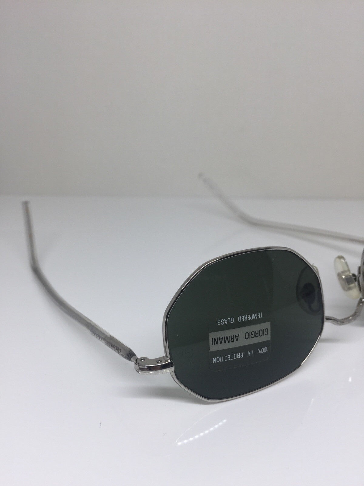 Vintage Giorgio Armani GA 664 Silver Sunglasses - Super Vision Optical