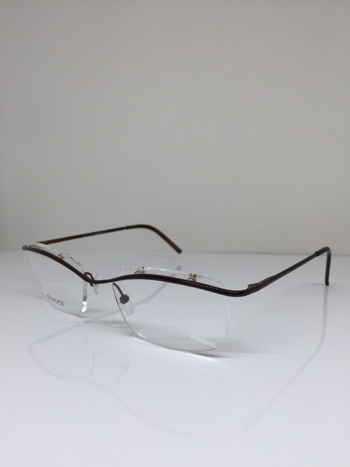 Vintage Gucci GG 1654 Brown Eyeglasses - Super Vision Optical