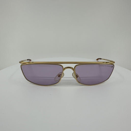 Vintage Porsche Design P5682 Gold Sunglasses - Super Vision Optical