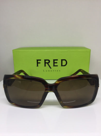 Vintage Fred Lunettes Marie Galante C3 Brown Sunglasses - Super Vision Optical