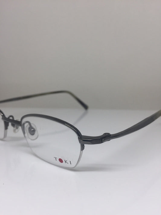 Vintage Toki Toki TK-8080-200 Gunmetal Eyeglasses - Super Vision Optical