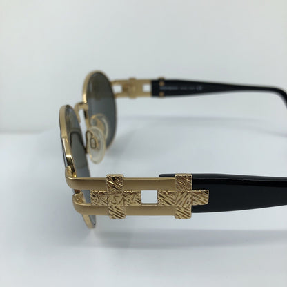 Vintage Saint Laurent YSL 6042 Gold Sunglasses - Super Vision Optical
