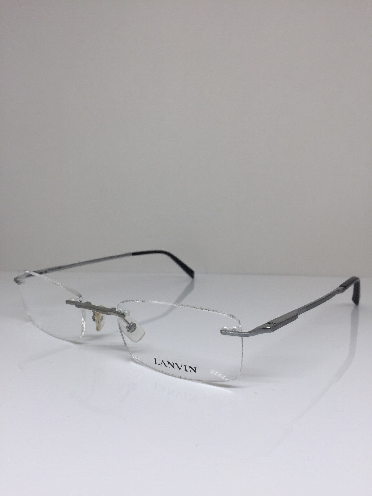 Vintage Lanvin LV 3105 Silver Eyeglasses - Super Vision Optical