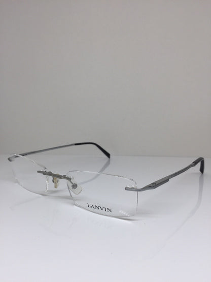 Vintage Lanvin LV 3105 Silver Eyeglasses - Super Vision Optical