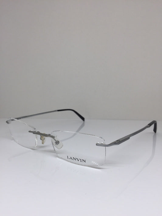 Vintage Lanvin LV 3105 Silver Eyeglasses - Super Vision Optical